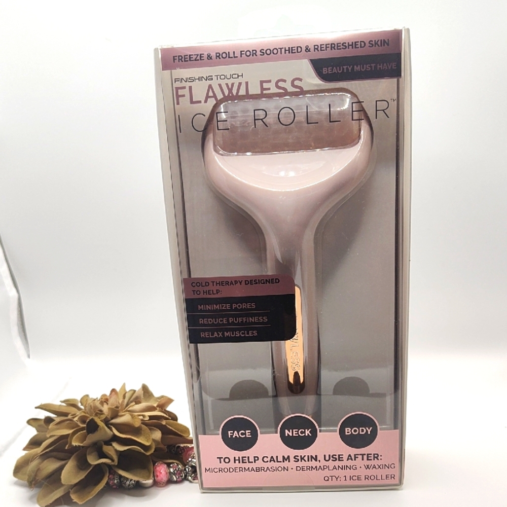 Flawless Ice Roller for Face, Neck, and Body